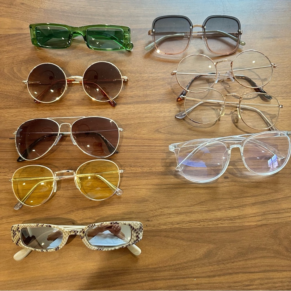 Stylish Eyewear Bundle - 9 pairs
